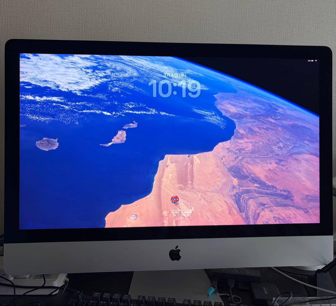 iMac 27インチ 2020製 i7 32GB SSD512GB 箱あり