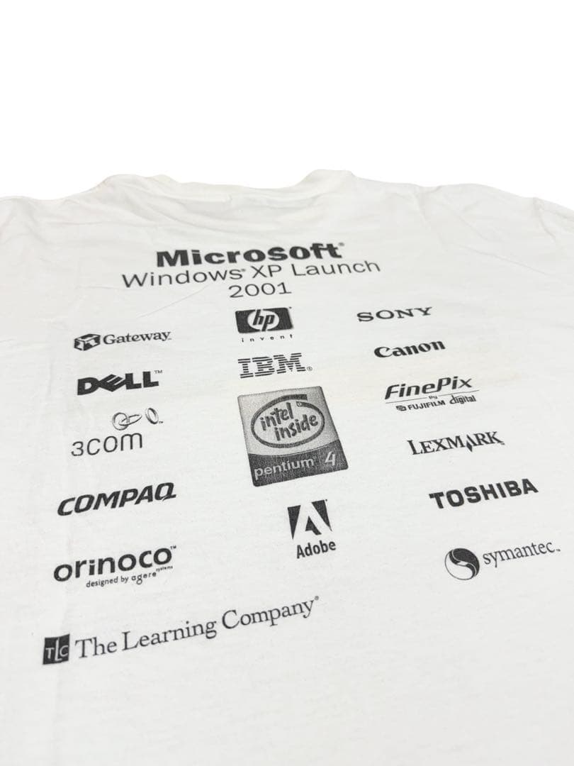 00s Windows XP Tシャツ マイクロソフト 企業