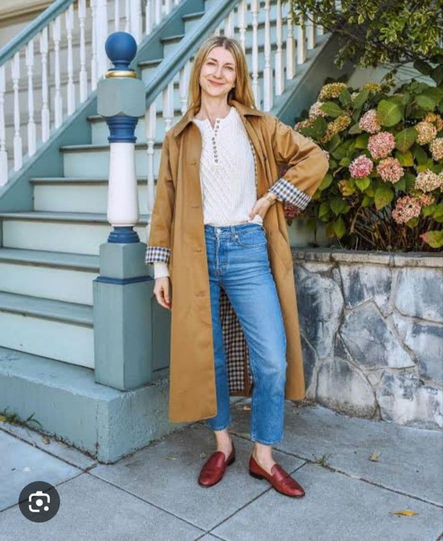 Sezane Clyde Coat セザンヌのトレンチコート、キャメル36 M