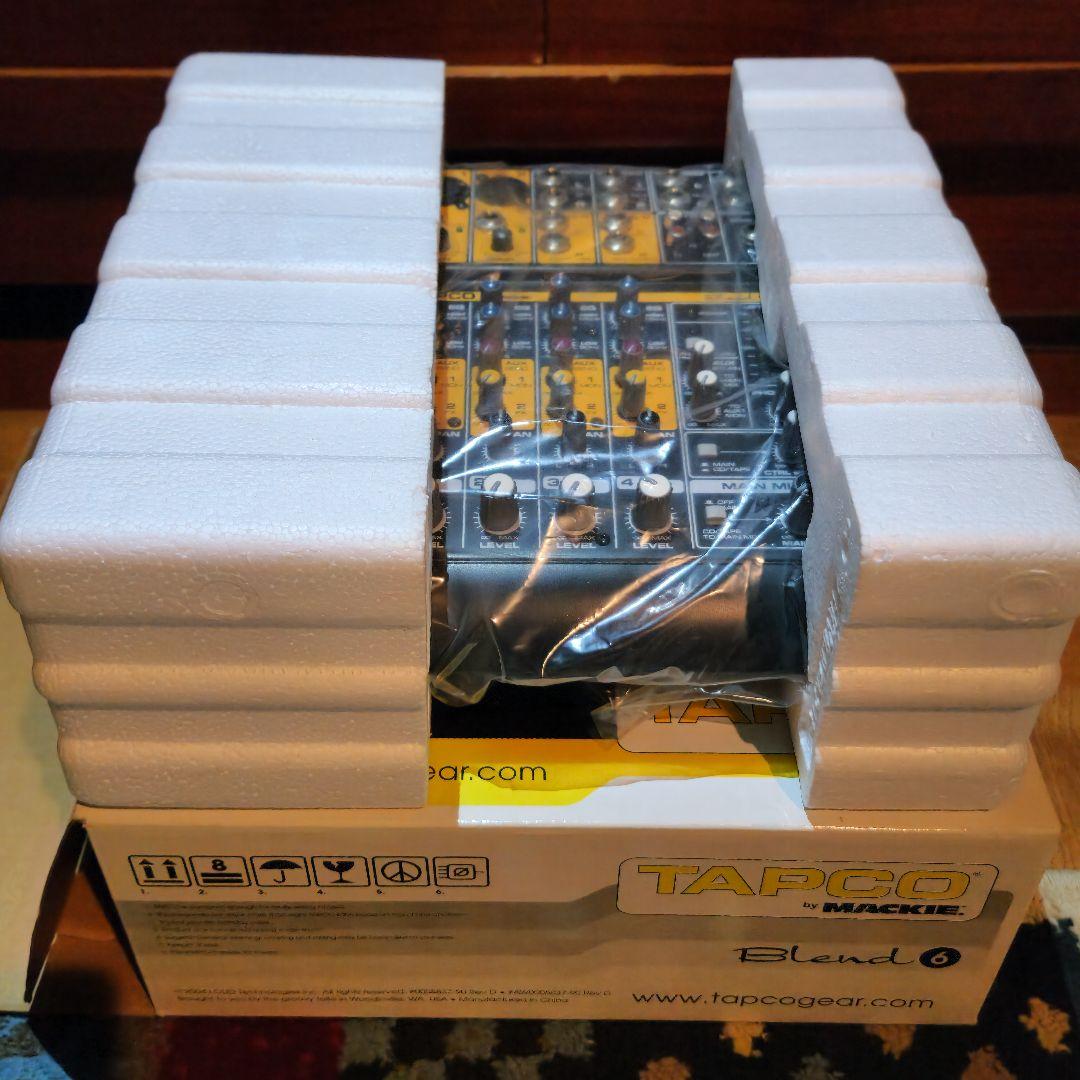 【ほぼ新品】TAPCO BLEND 6 オーディオ・ミキサー