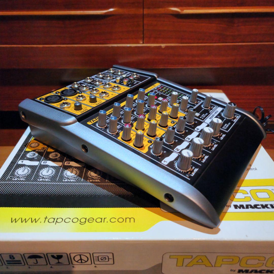 【ほぼ新品】TAPCO BLEND 6 オーディオ・ミキサー