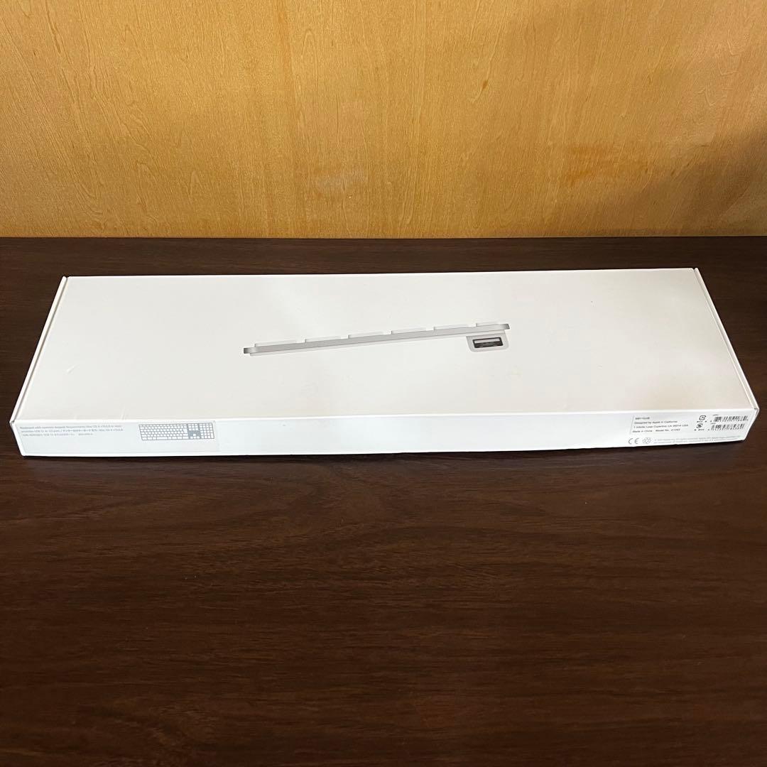 有線日本語配列キーボード テンキー付き