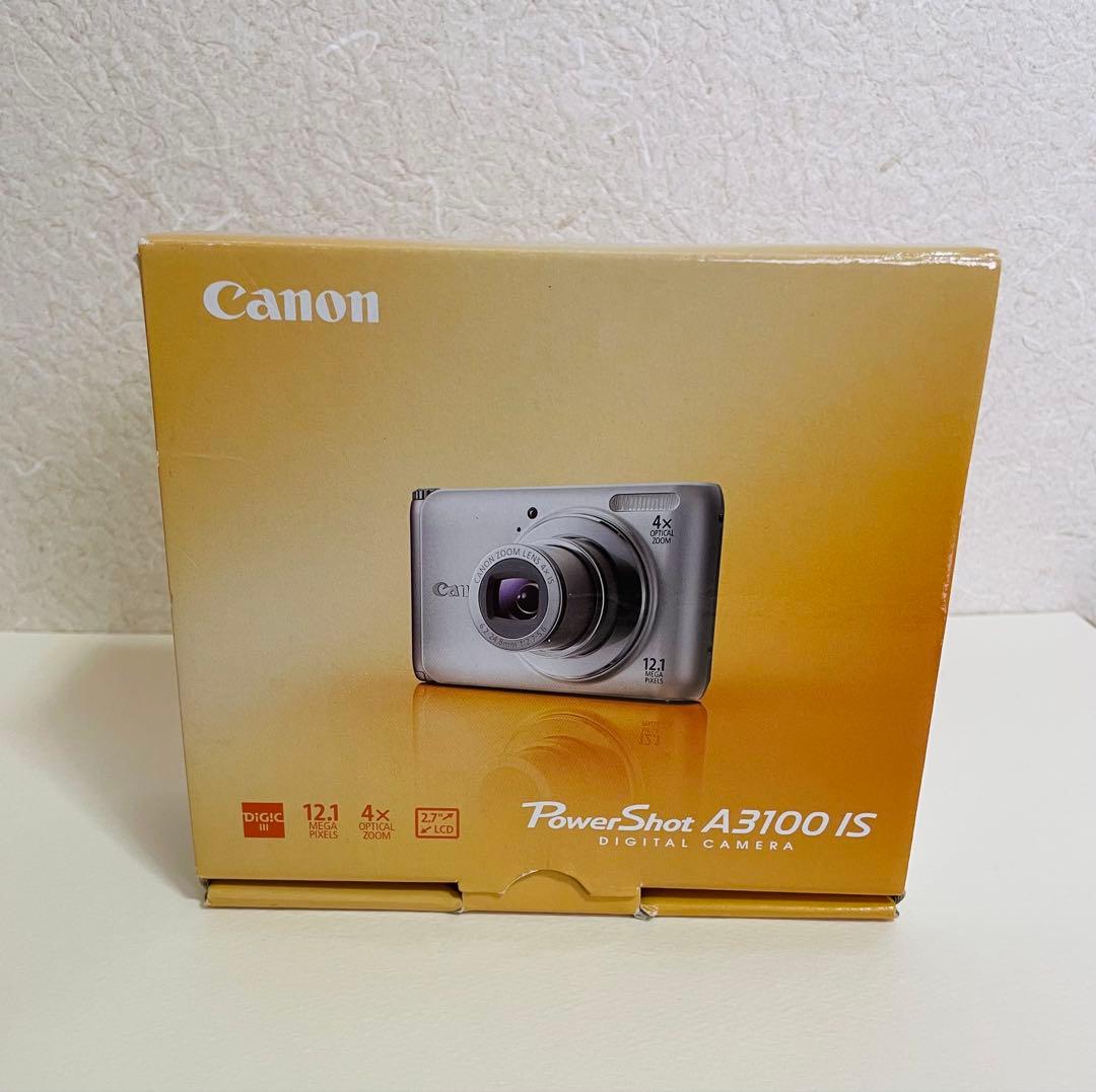 Canon コンパクトデジタルカメラPowershot A3100IS シルバー