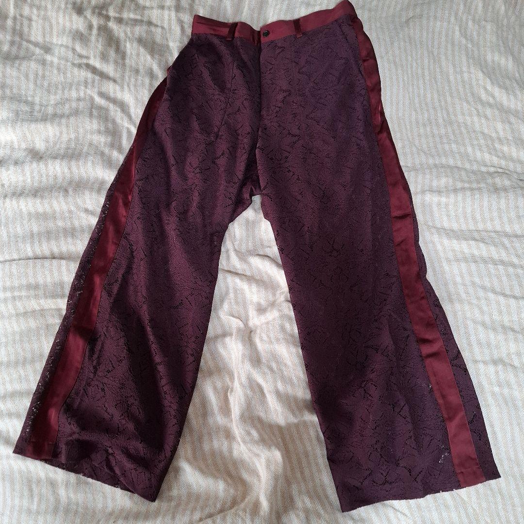 HARE ボルドー レース パンツセットアップ