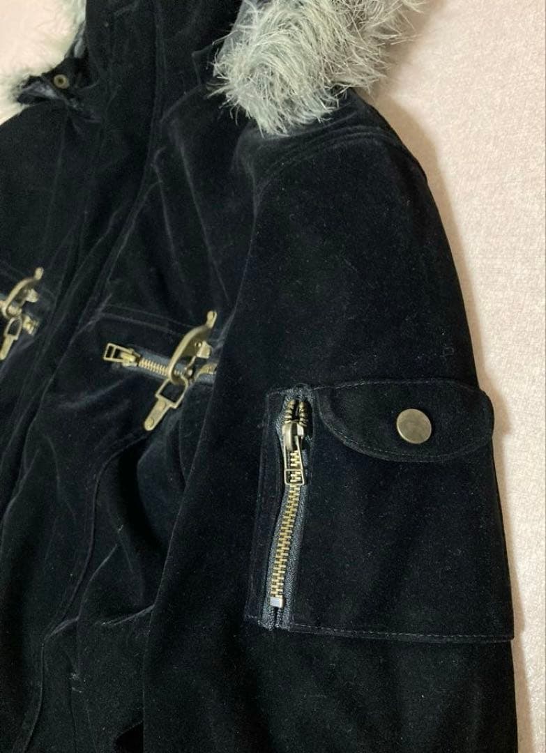 y2k archive flocky Military Mod Coat 平成