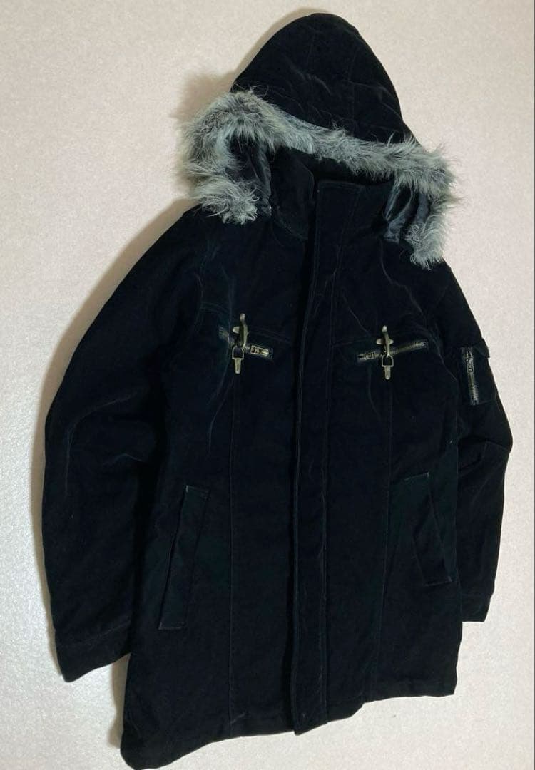 y2k archive flocky Military Mod Coat 平成
