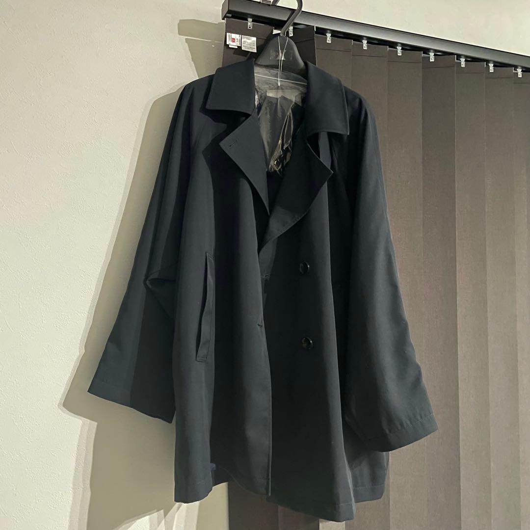 【新品未使用】 SLOBE IENA 撥水ミドルトレンチコート ネイビー 38