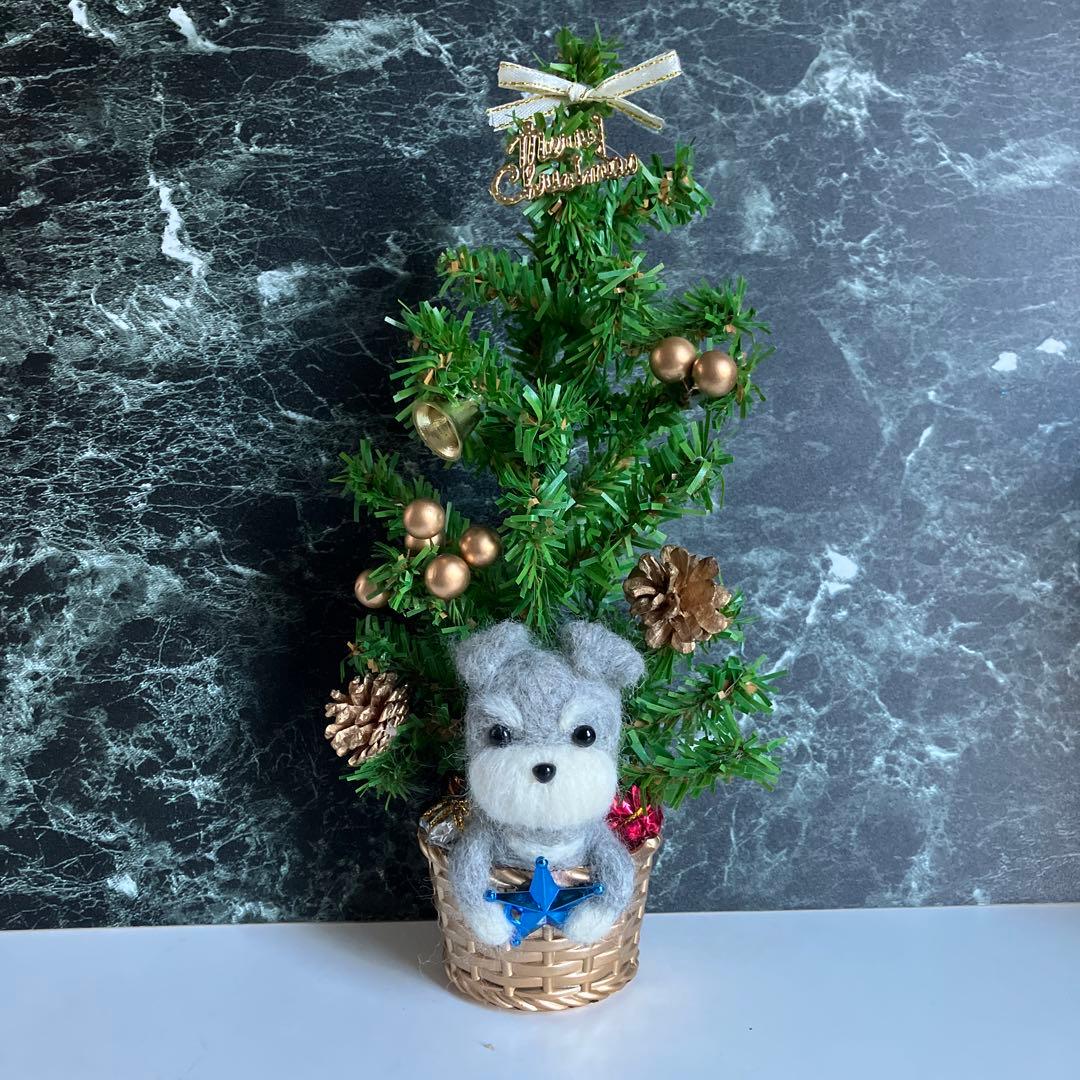 羊毛フェルト 犬 シュナウザー お正月他 専用
