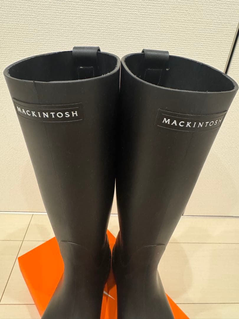 【最終大幅お値下げ】MACKINTOSH レインブーツ ブラック 36