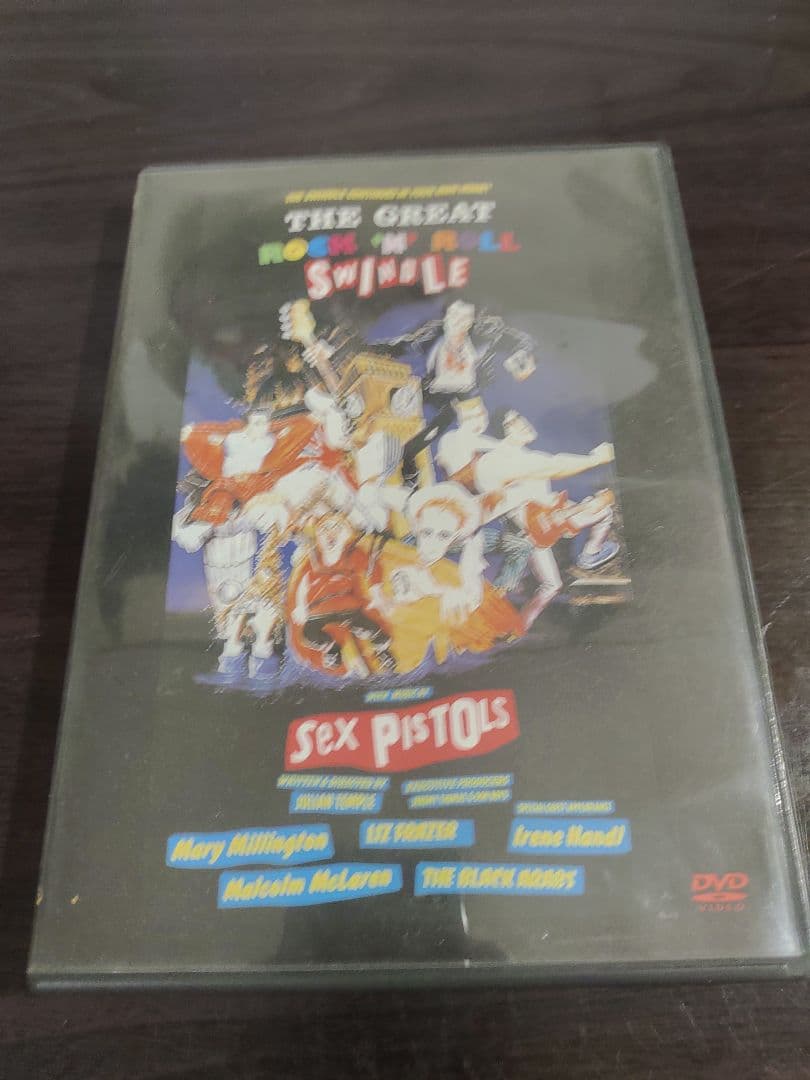 セックスピストルズ　グレイトロックンロールスウィンドル　dvd