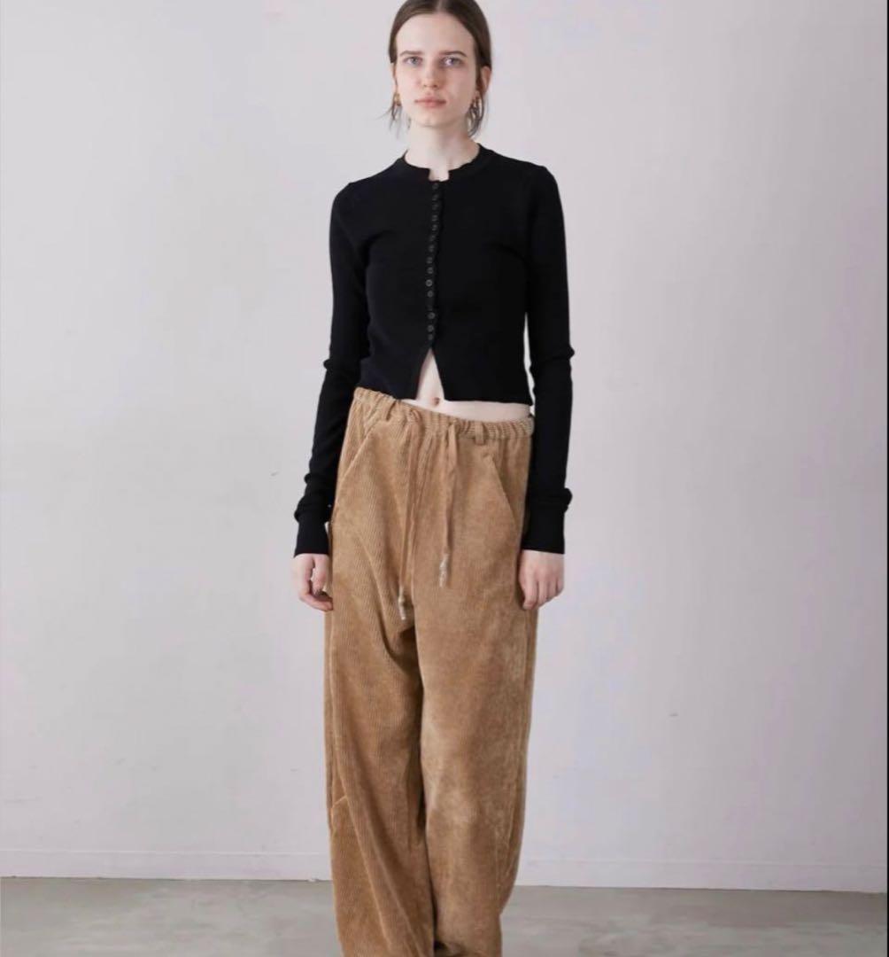 ラポドュジェム　washable full button knit