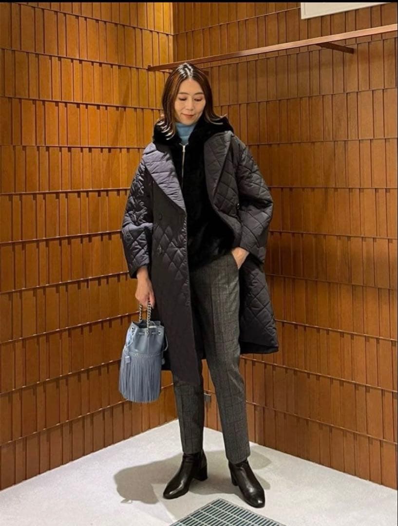 【美品】Ballseyパティングファードッキング コート トゥモローランド