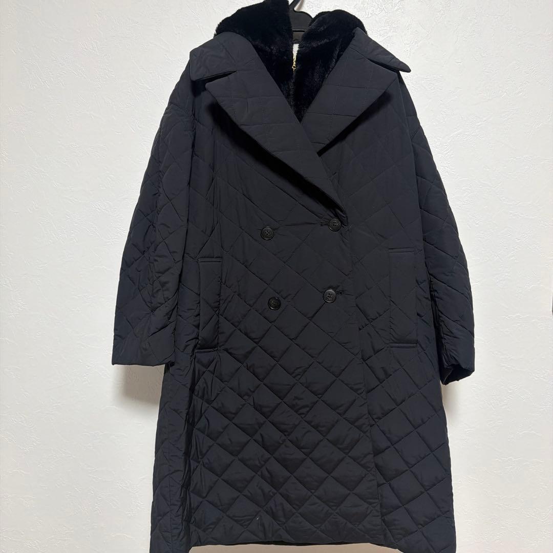 【美品】Ballseyパティングファードッキング コート トゥモローランド