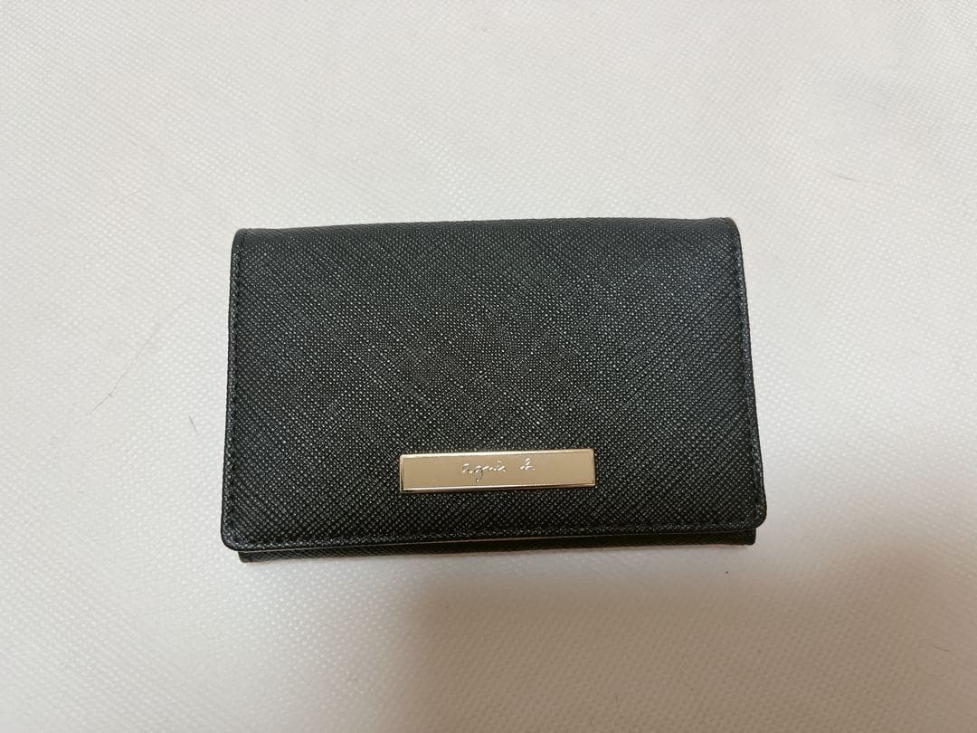 【新品未使用】　agnès b. 名刺入れ