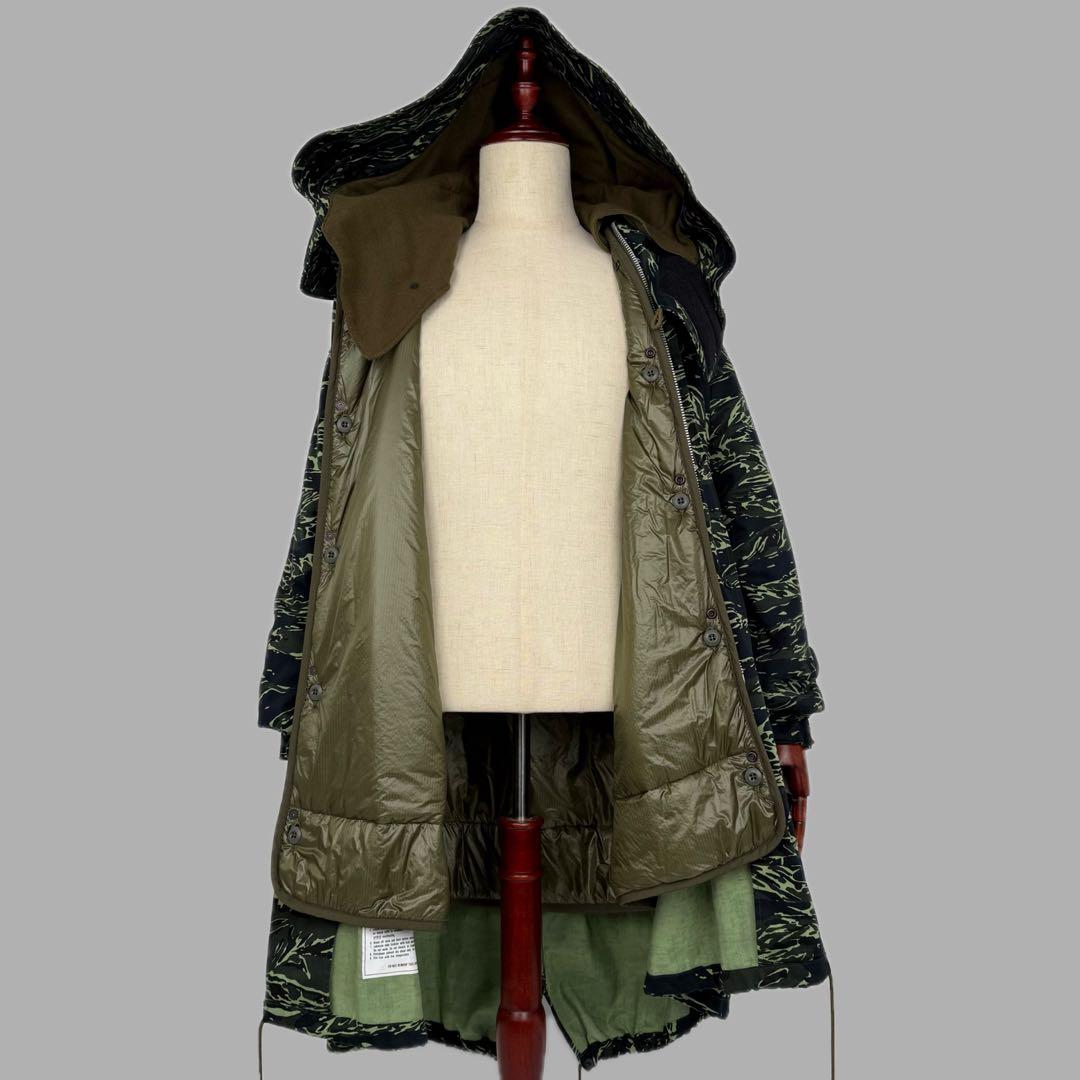 N.HOOLYWOOD 18AW タイガーカモ M-65フィッシュテールパーカー