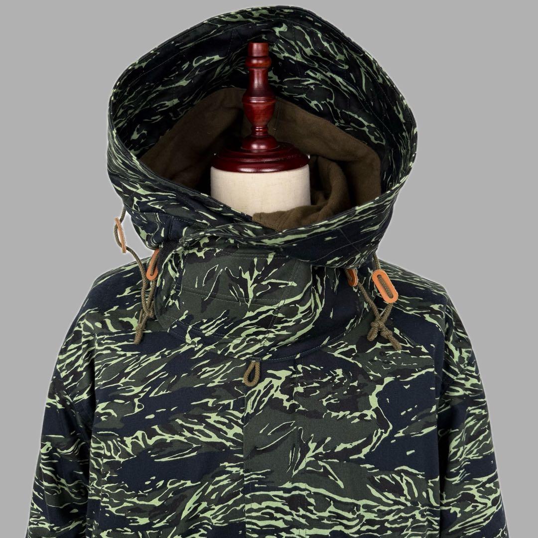 N.HOOLYWOOD 18AW タイガーカモ M-65フィッシュテールパーカー