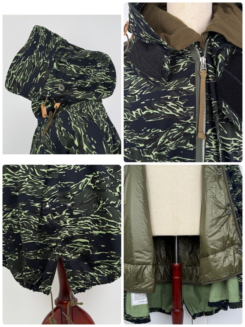 N.HOOLYWOOD 18AW タイガーカモ M-65フィッシュテールパーカー