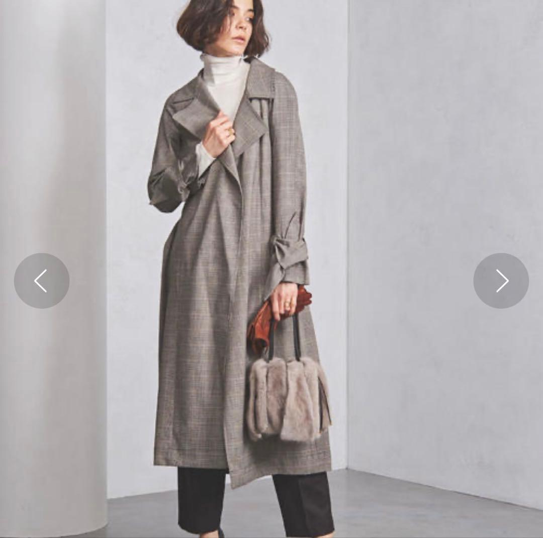 美品✨ 定価10万 ドゥーズィエム ロングトレンチコート カルメイヤー Aライン