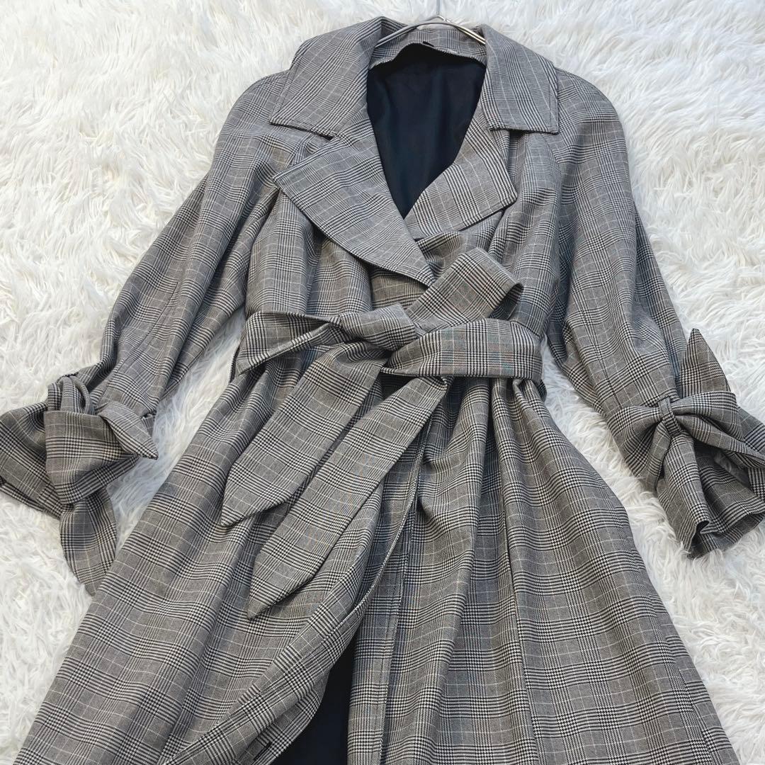美品✨ 定価10万 ドゥーズィエム ロングトレンチコート カルメイヤー Aライン