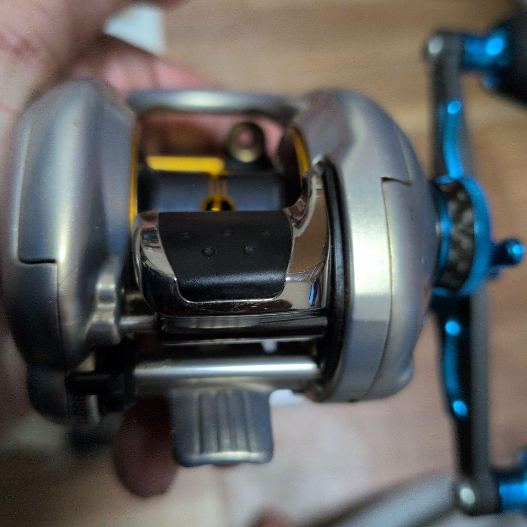 SHIMANO nium Mg DC ベイトリール　ZPIハンドル付き