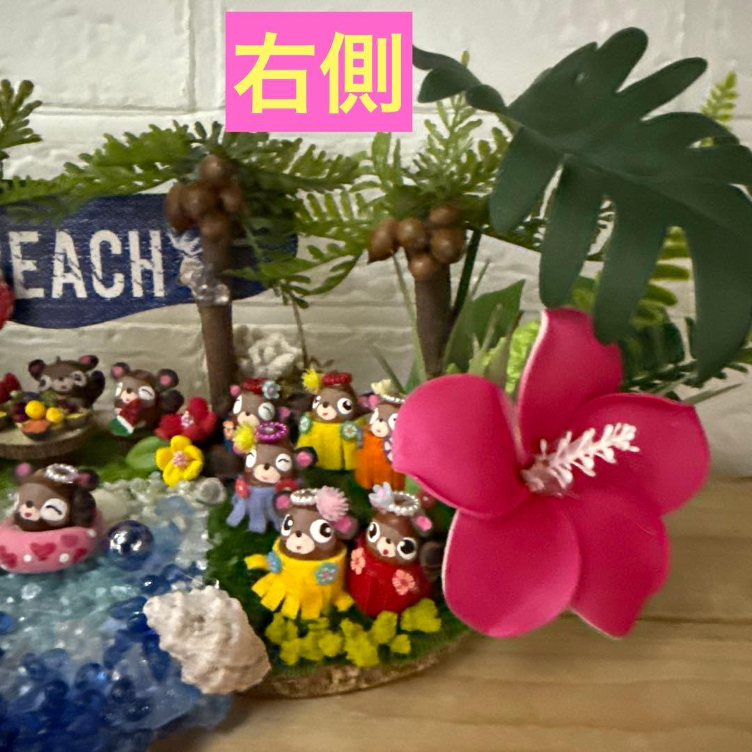 どんぐりアート♡2025年度夏　南国オブジェ♡