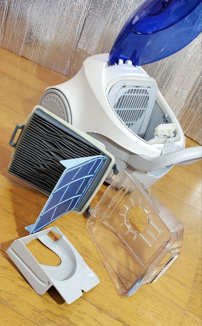 三菱電機　 サイクロン掃除機　 自走式パワーヘッド 　強力吸引 　除菌 清掃済