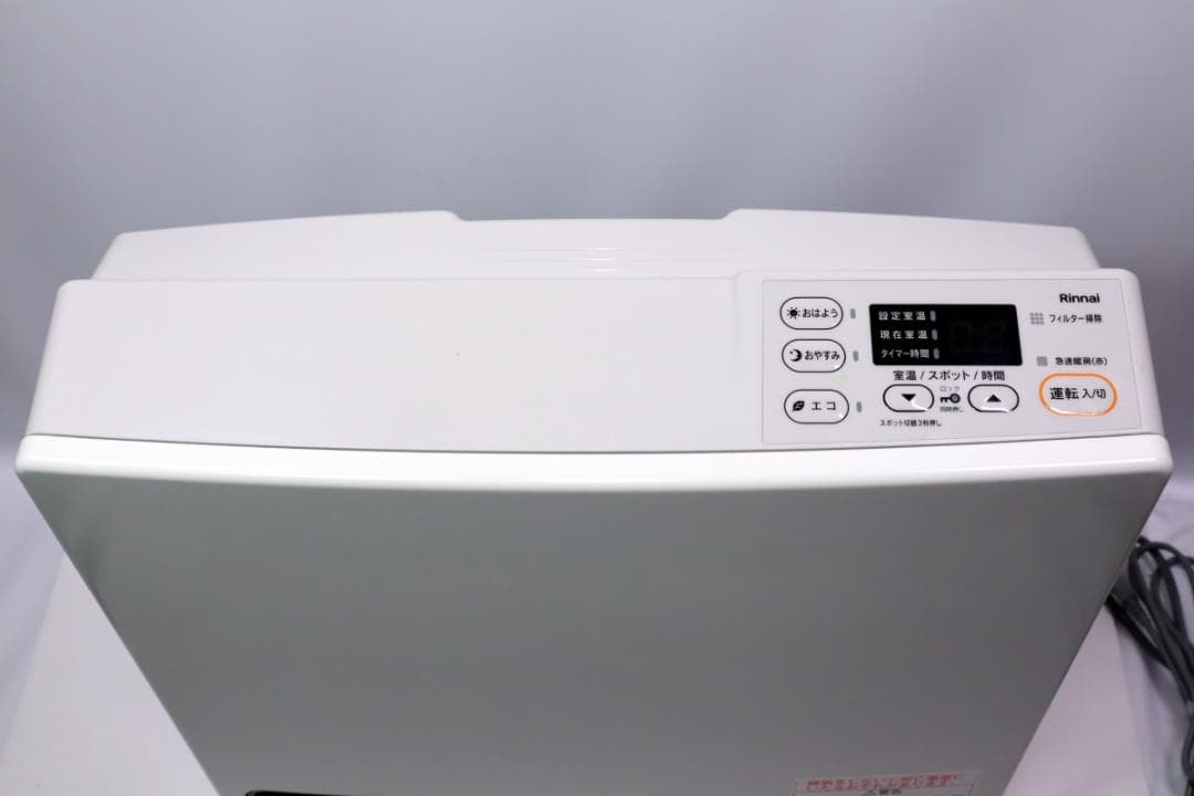 試運転のみ極美品 Rinnai ガスファンヒーター SRC-365E 都市ガス