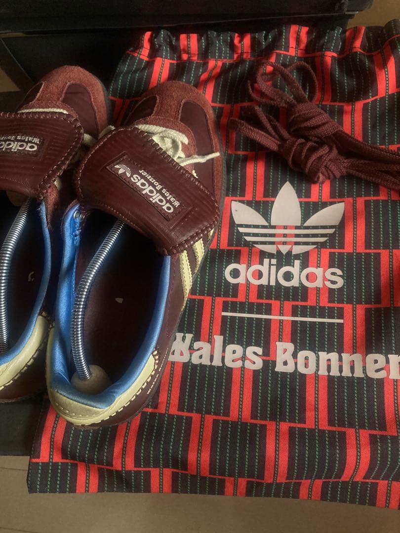 s*n様 adidas Wales Bonner ワインレッドスニーカー27セン