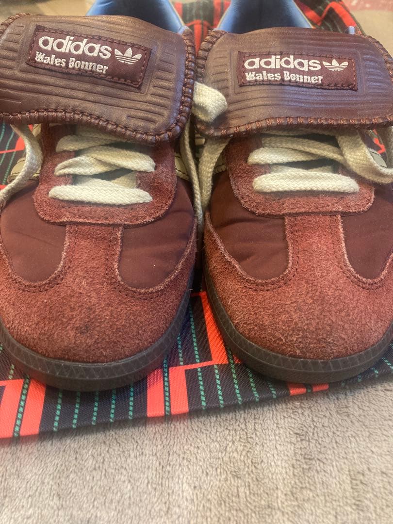 s*n様 adidas Wales Bonner ワインレッドスニーカー27セン