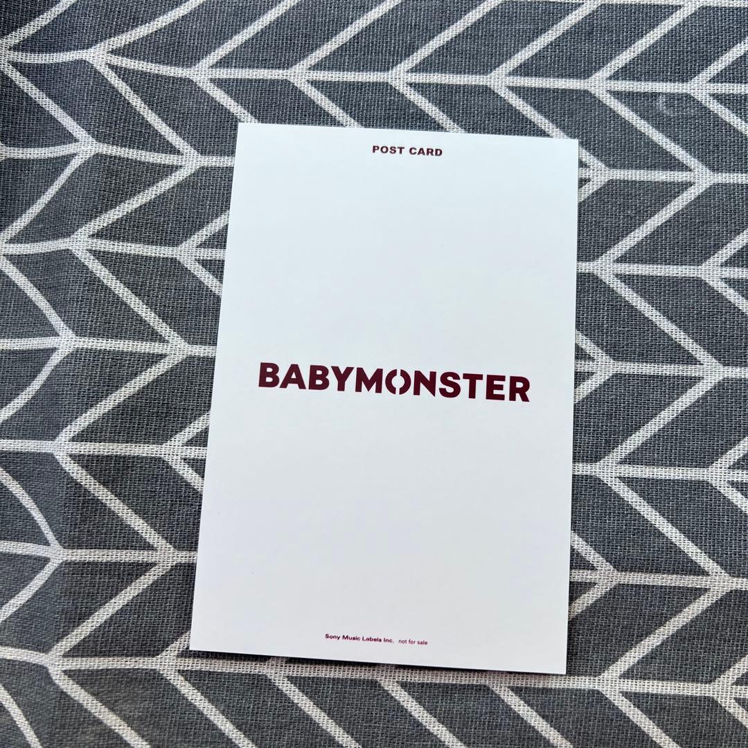 BABYMONSTER ベビモン ポストカード  アサ B賞 5/12