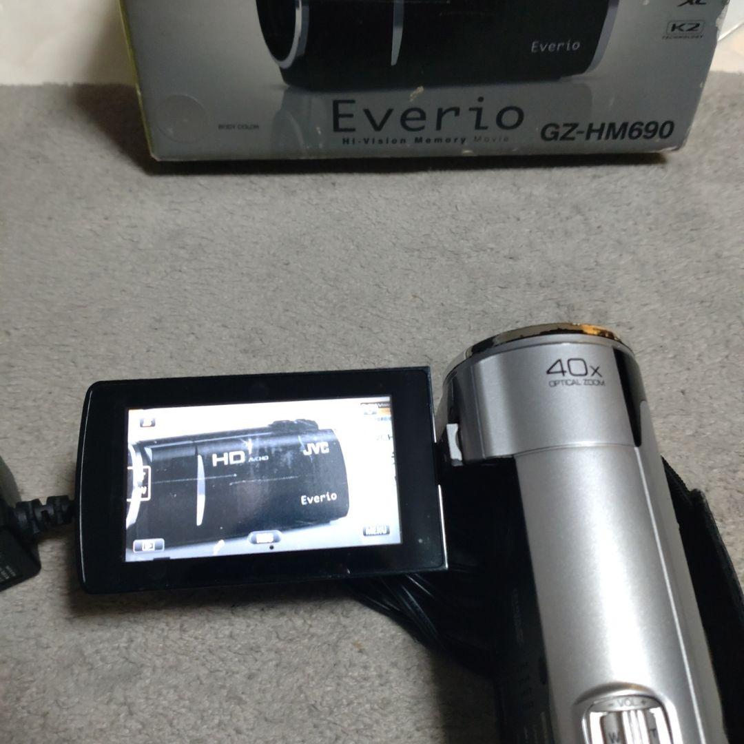 JVC Everio GZ-HM690 ビデオカメラ 本体