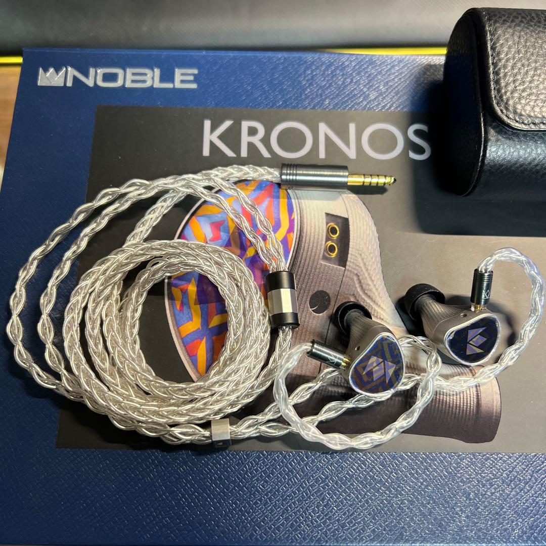 ロックグラス様商談中 Noble Audio Kronos