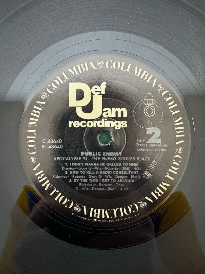 PUBLIC ENEMY レコード　original 盤美品