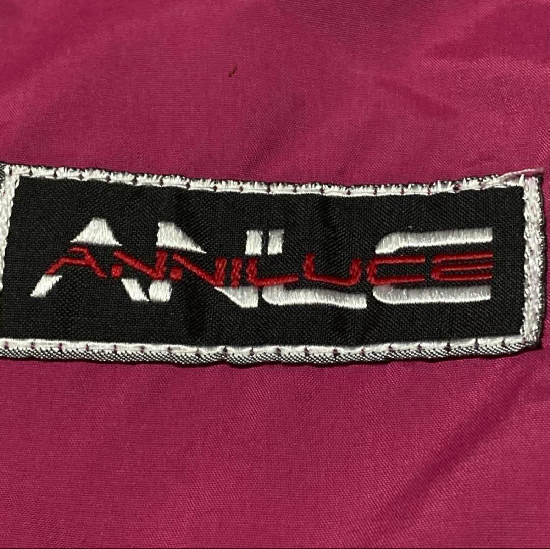 ANNILUCE ピンク サルエルパンツ