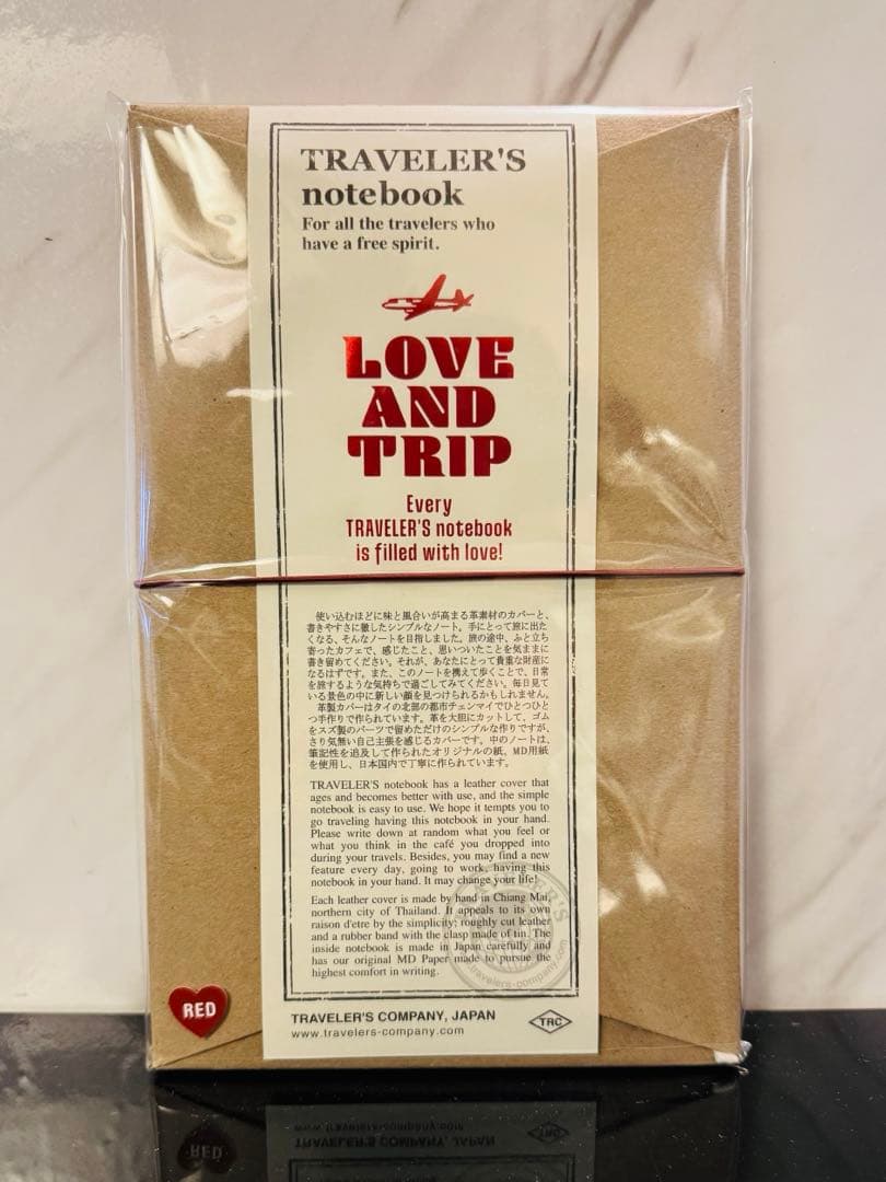 Travelers Company ノートカバーLOVE & TRIPレギュラー