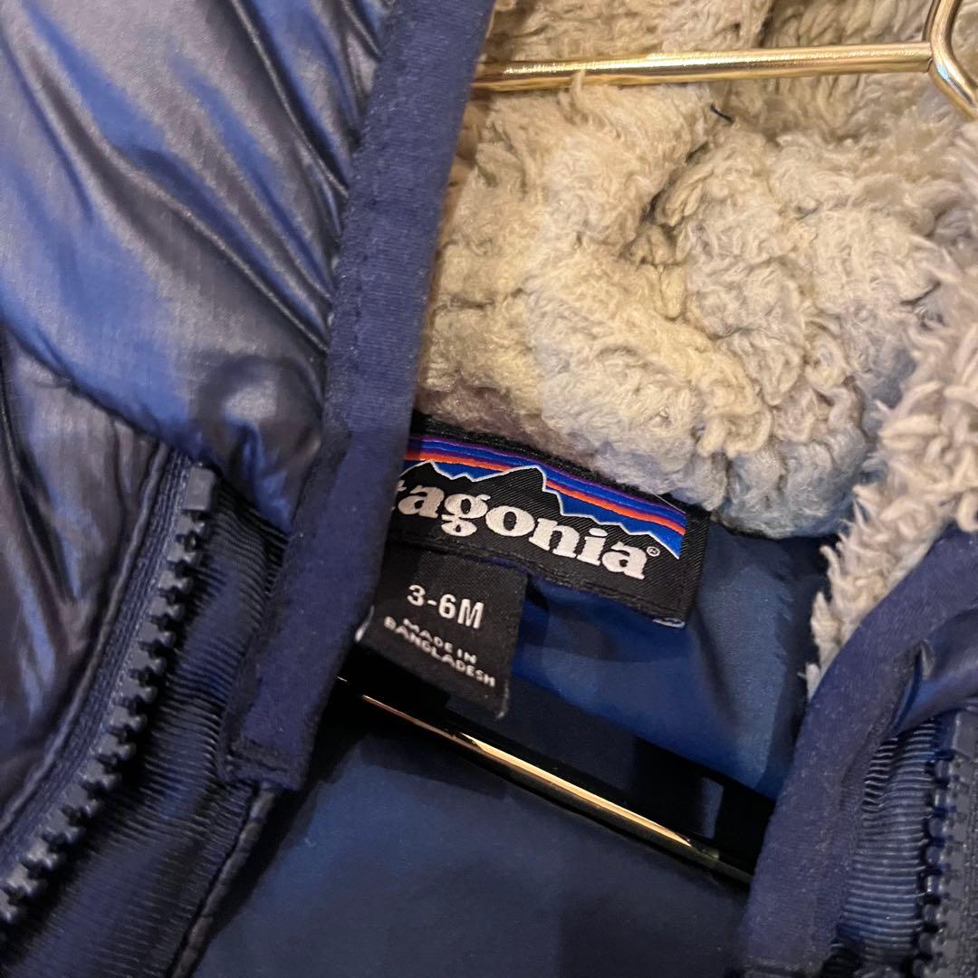 patagonia パタゴニア ダウン カバーオール ロンパース　3-6M