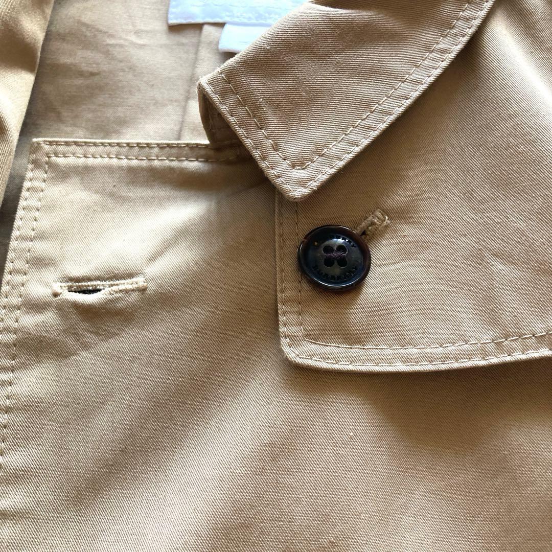 【未使用品】Burberryの半袖トレンチコートワンピース