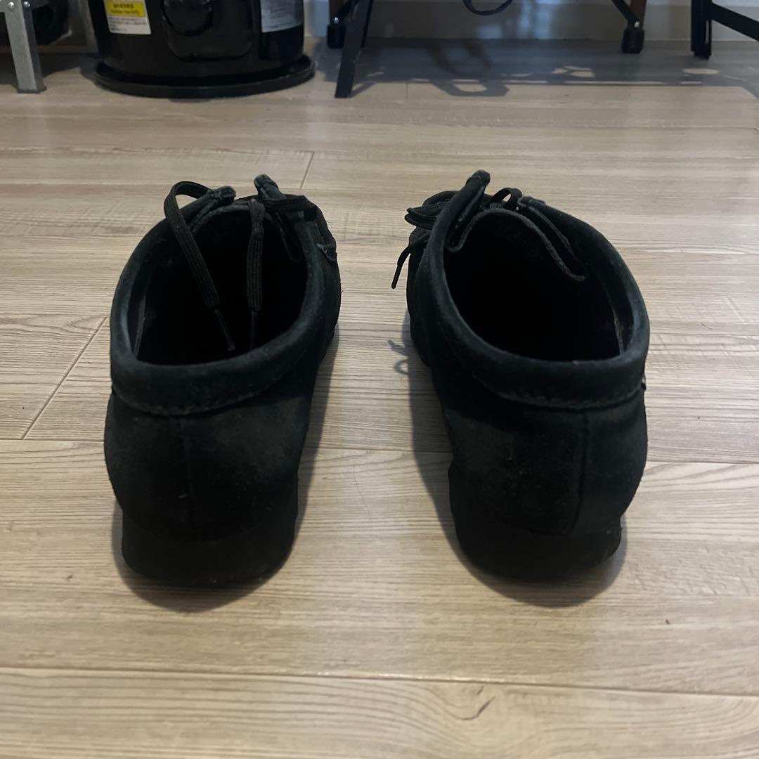Clarks クラークス ワラビー ゴアテックス 黒 スエード UK9 27cm