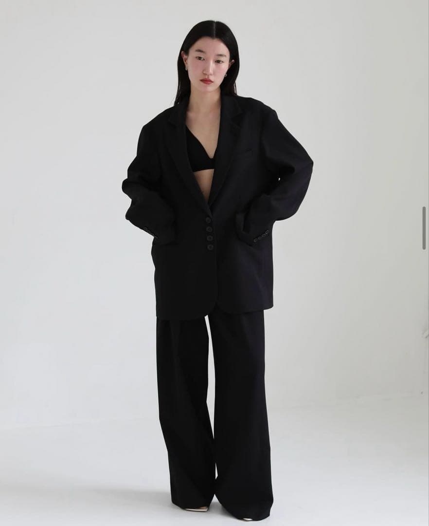 ジャケット・アウター aere double cross over jacket