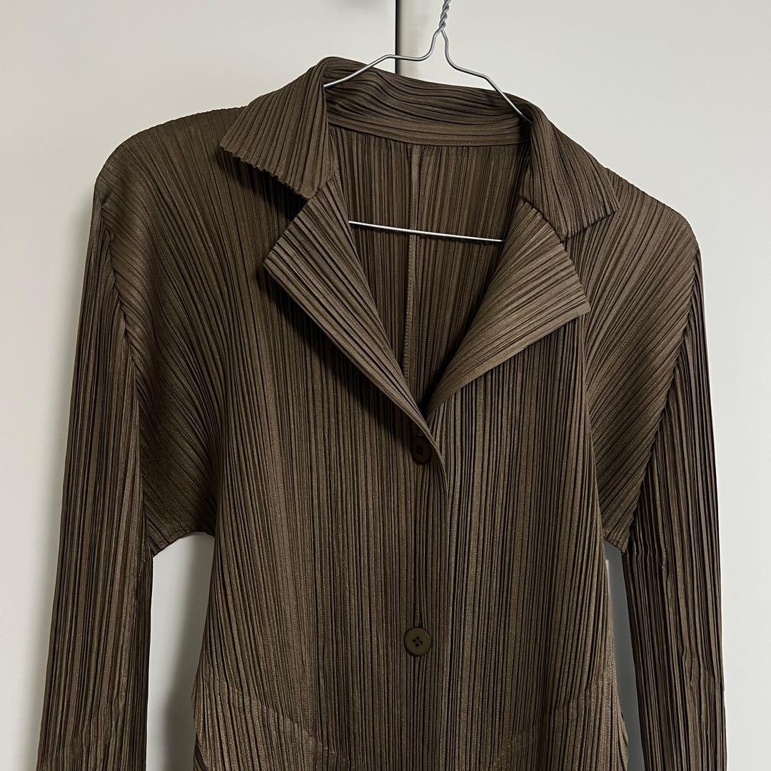PLEATS PLEASE ISSEY MIYAKE 変形 シャツジャケット