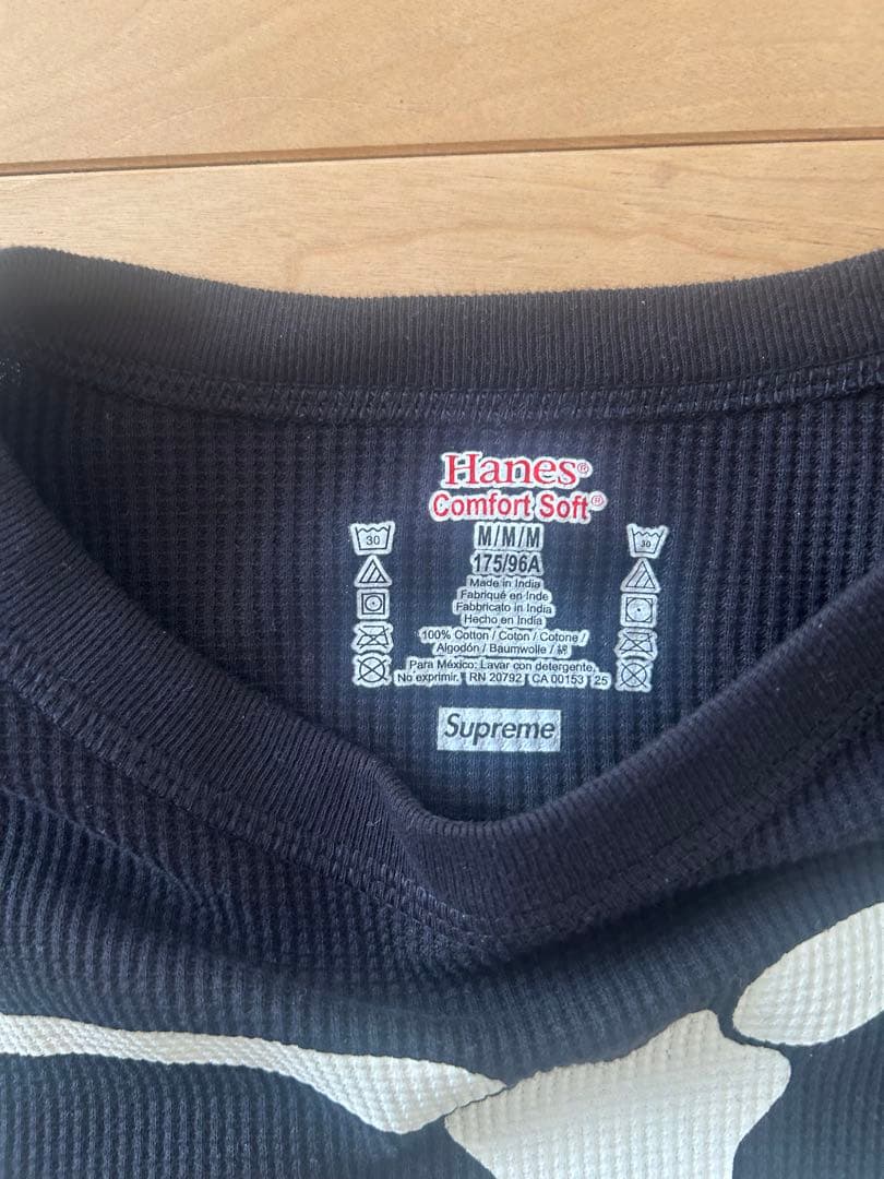 supreme Hanes ボーンサーマル　M