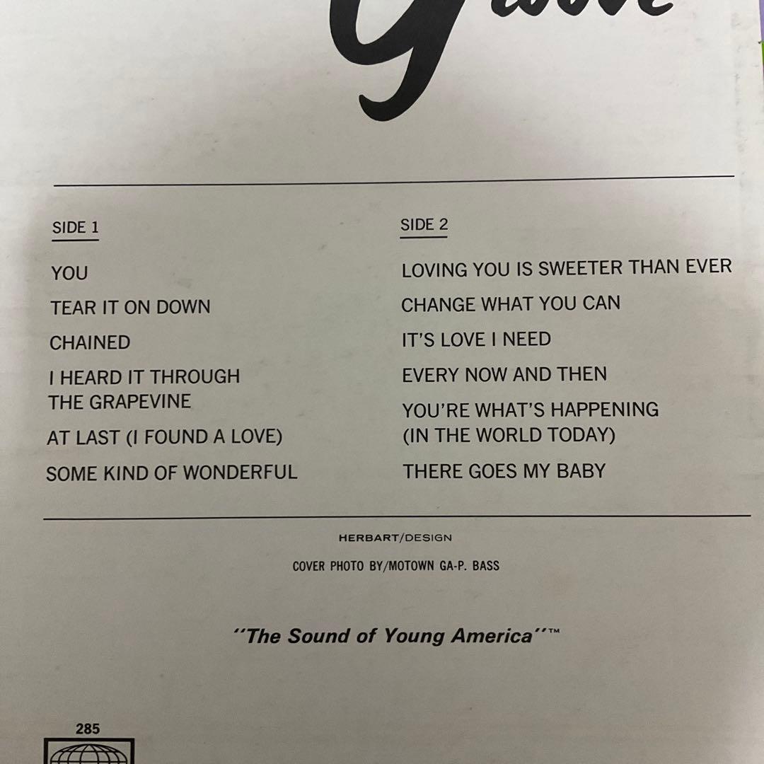 Marvin Gaye in the Groove 米盤レコード　マーヴィンゲイ