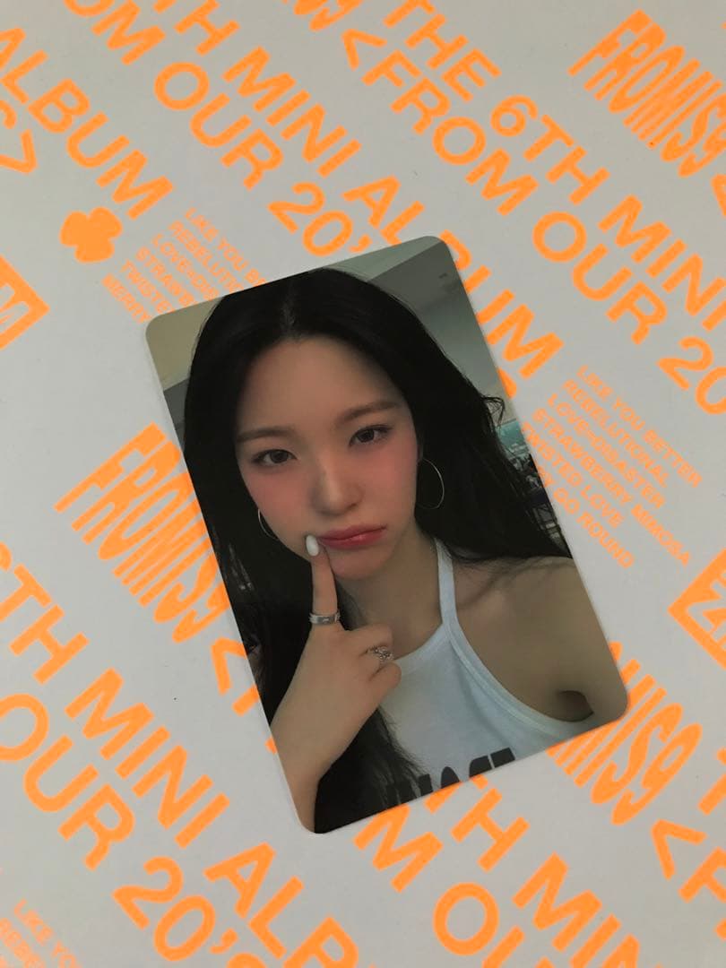 sandwich fromis_9 限定盤Zine ★ジホン2枚