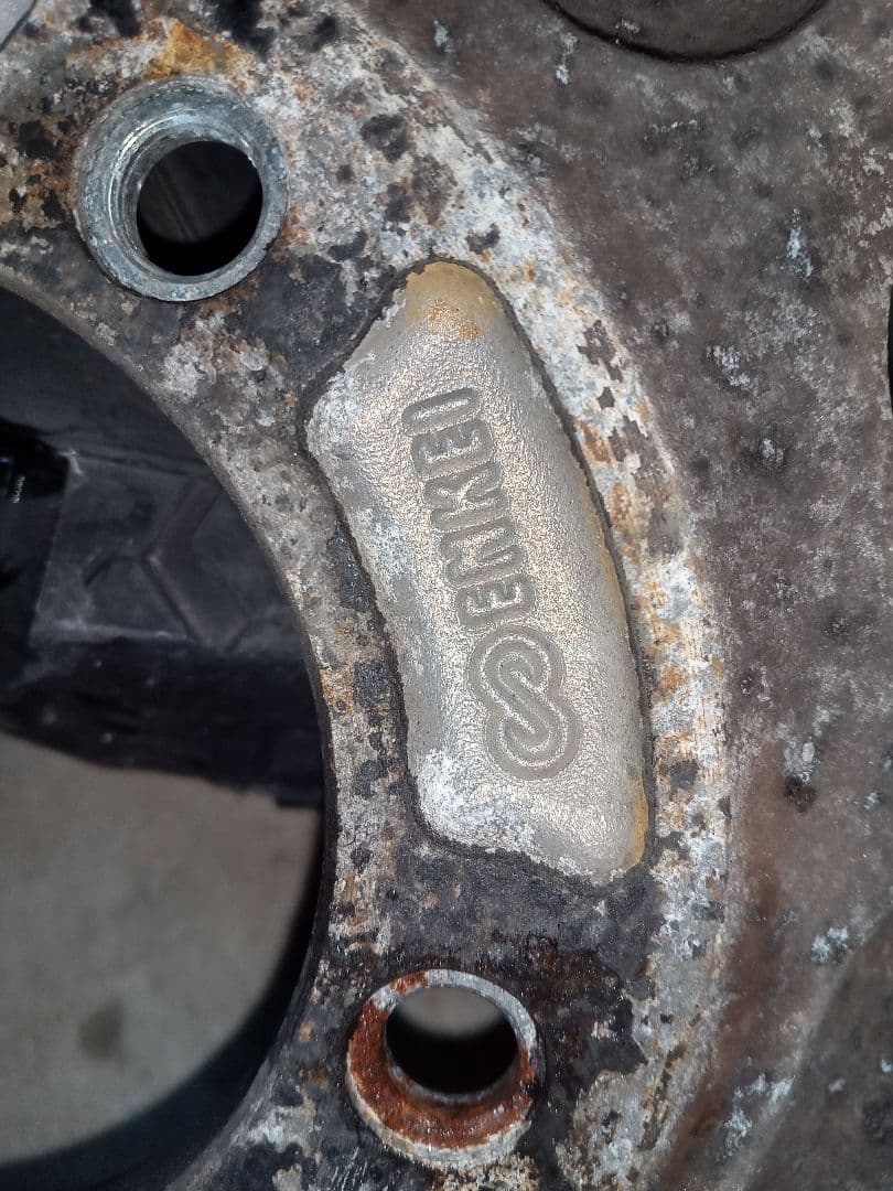SABOSUZUKIジムニー純正ENKEI16インチアルミタイヤセット引取