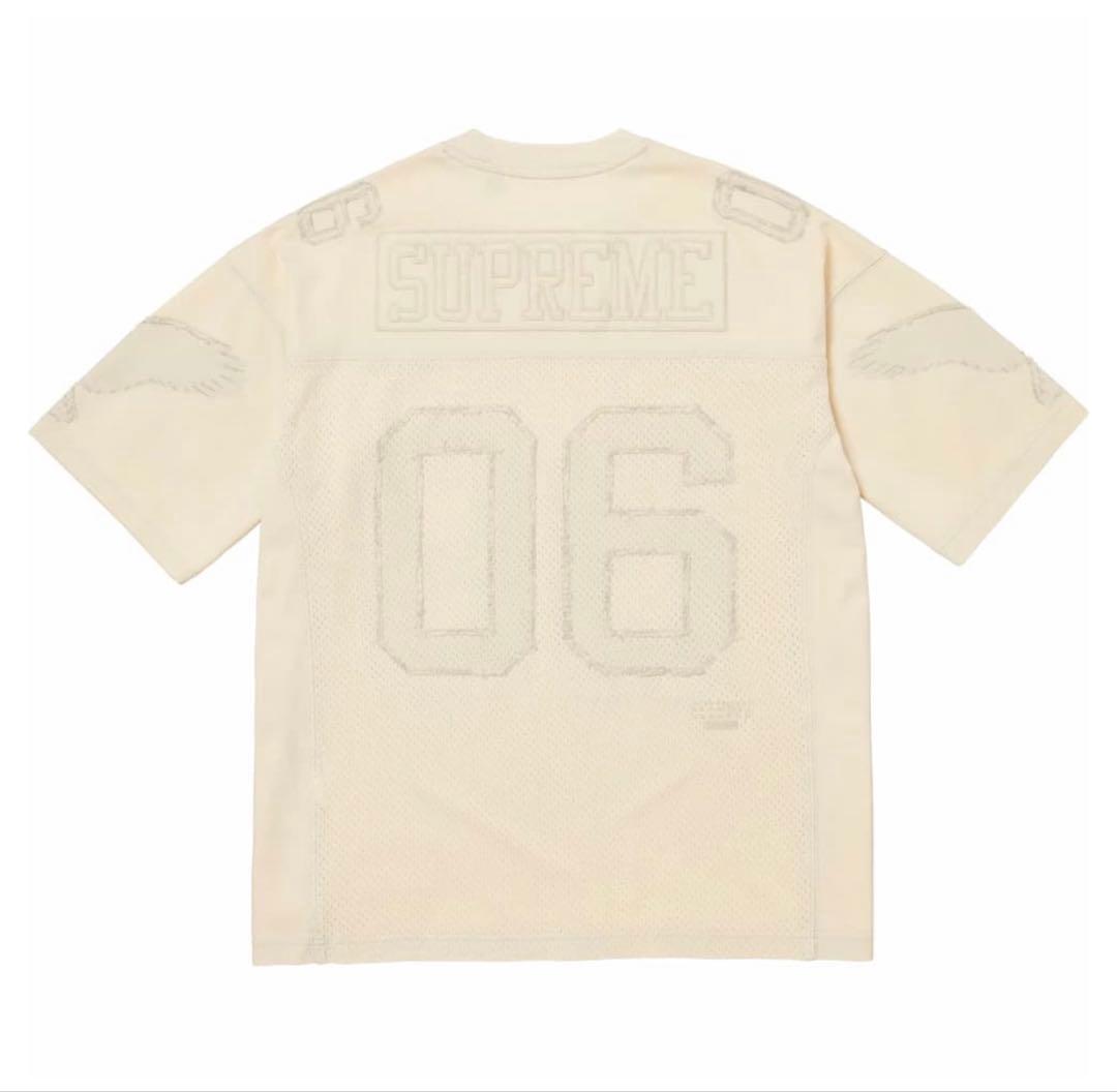 Supreme / mm6 Cotton Football Jersey(白/S