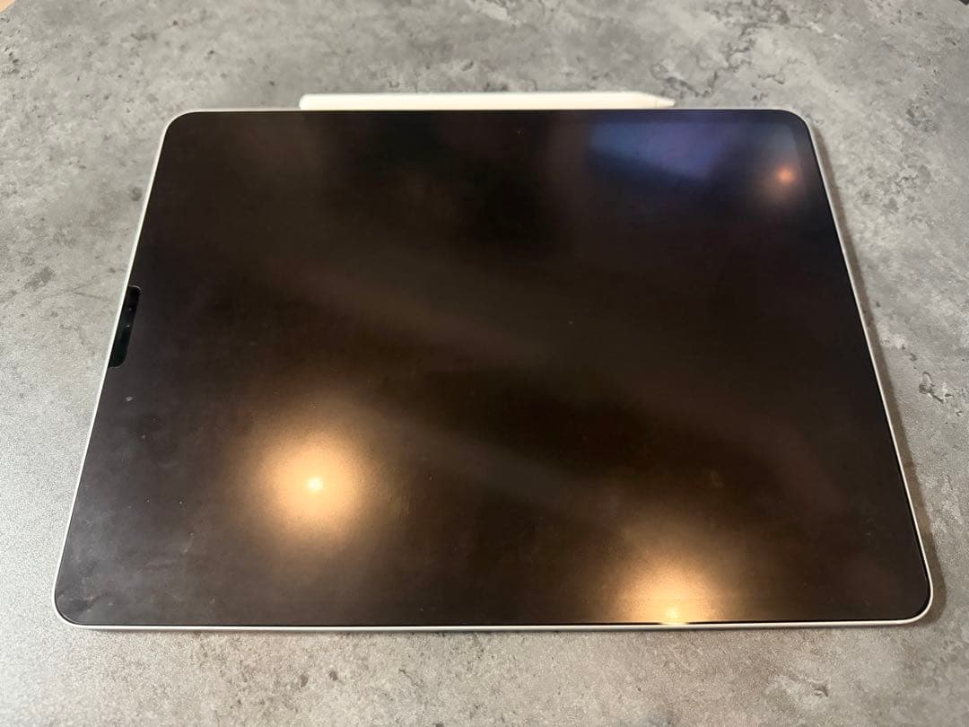 iPad Proシルバー 本体 + Apple Pencil + Logiケース