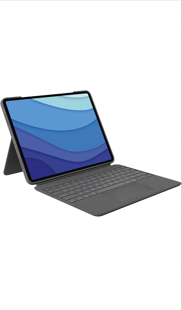 iPad Proシルバー 本体 + Apple Pencil + Logiケース