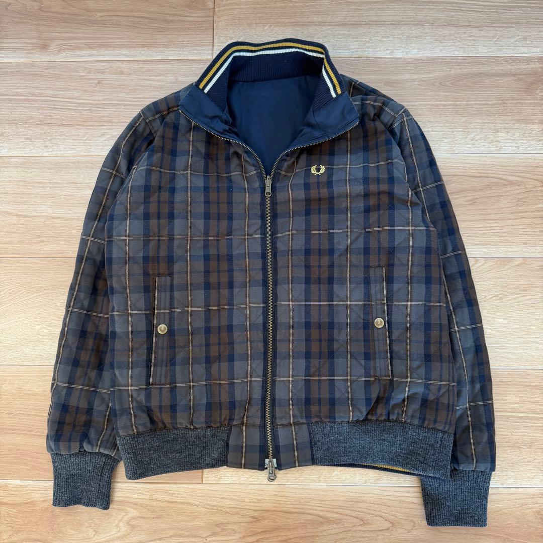 希少XL✨フレッドペリー　リバーシブル ハリントンジャケット　スイングトップ