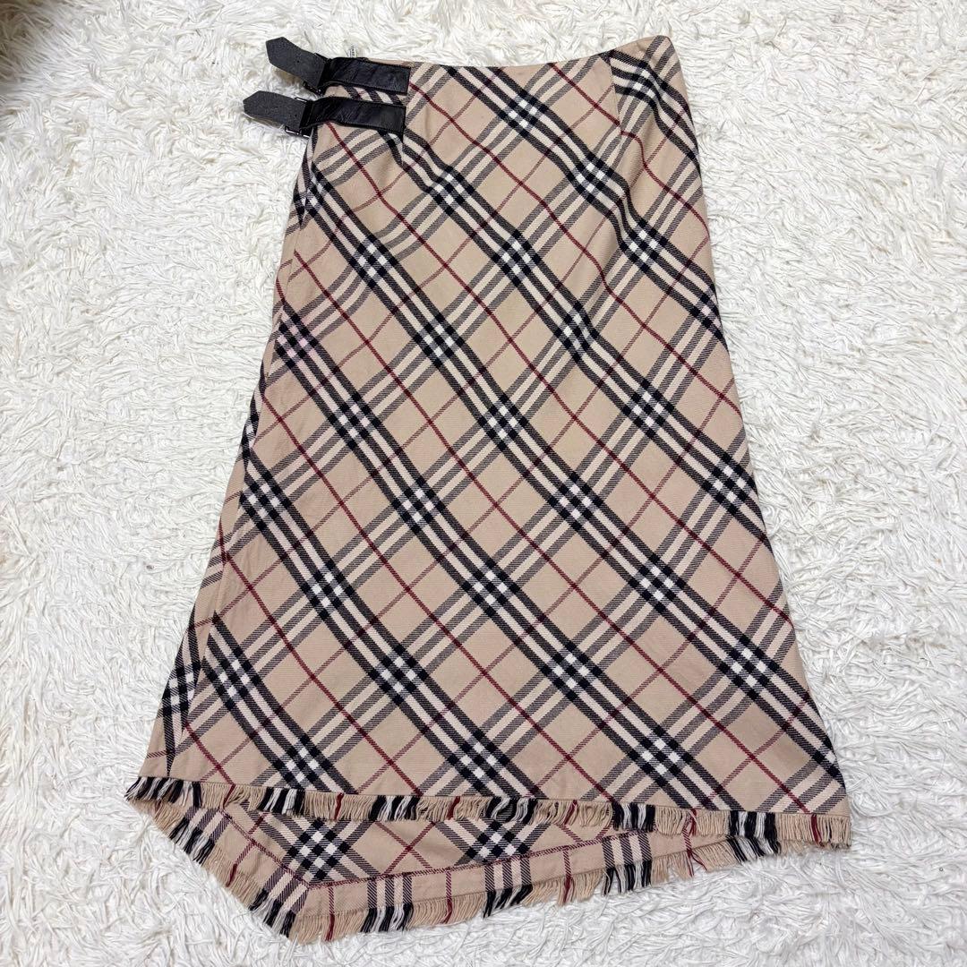 BURBERRY LONDON バーバリー　ロングスカート Ｍ