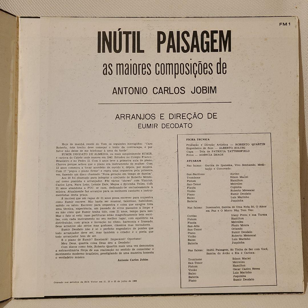 Eumir Deodato / Inútil Paisagem FORMA
